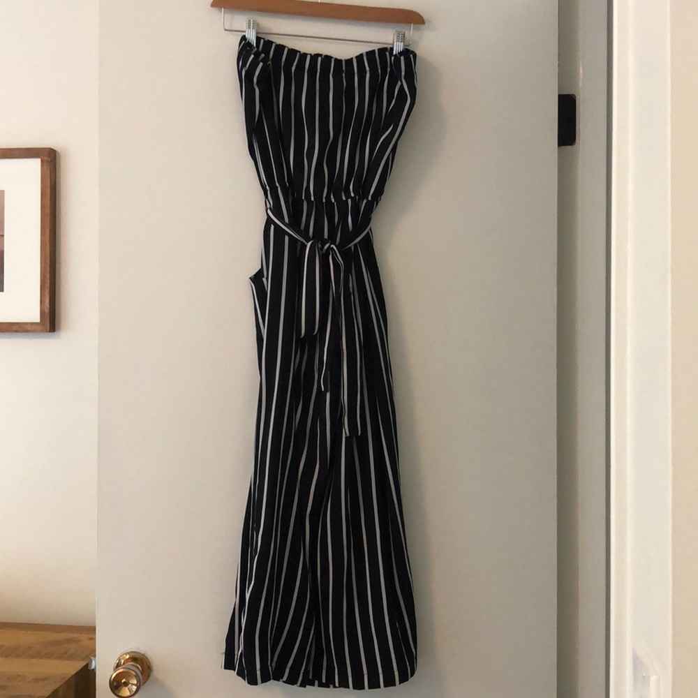 Striped Pantsuit